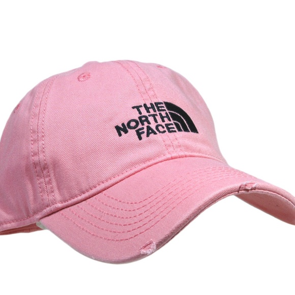 North Face Cap Pink Classic Vintage NEW.Unisex - Picture 3 of 3
